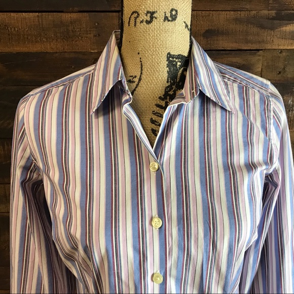 Ann Taylor Button Down Shirt - Picture 2 of 10